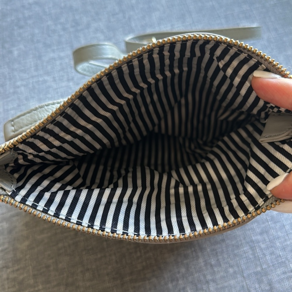 Kate Spade Light Gray Crossbody - image 4